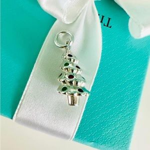❌❌SOLD❌❌♥️Tiffany vintage silver 925 Christmas tree charm ♥️